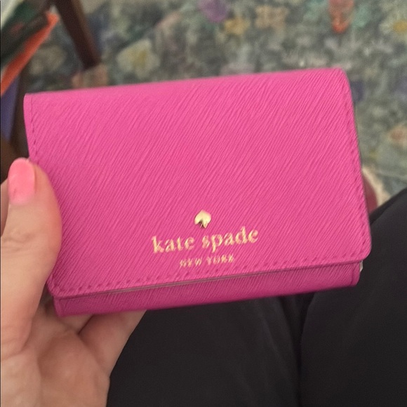 kate spade Handbags - New Kate Spade Fuchsia Card Holder